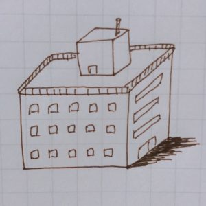 初心者向け 高層ビルや建物の簡単な絵の描き方 描くコツって すぐに上達 Haru Atelier