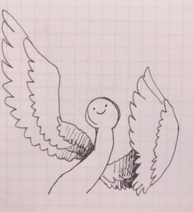 初心者向け 超簡単にかっこいい翼が描けるコツは３つだけ イラスト風 Haru Atelier