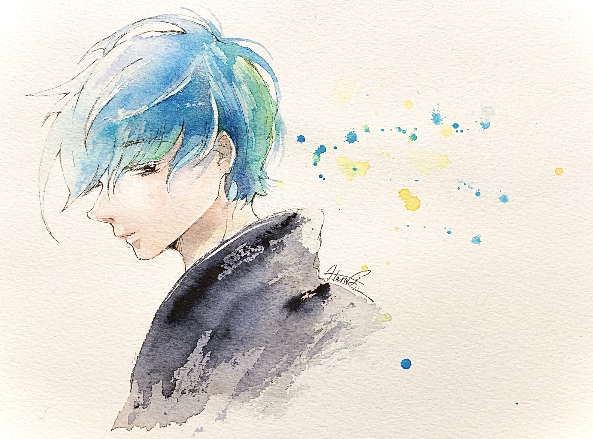 はるアトリエが現在販売中の原画やお仕事紹介 Haru Atelier